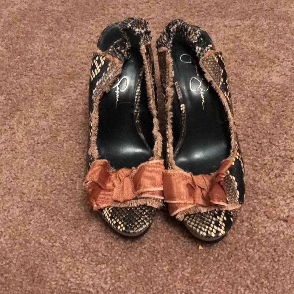 Jessica Simpson wedges